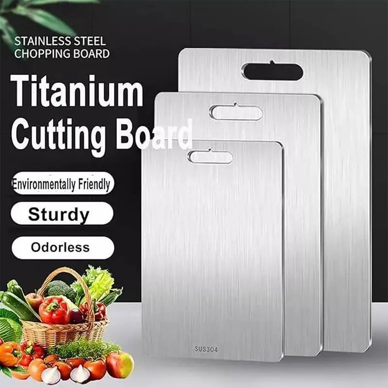 Titanium Cutting Board - Premium Kitchen Edition